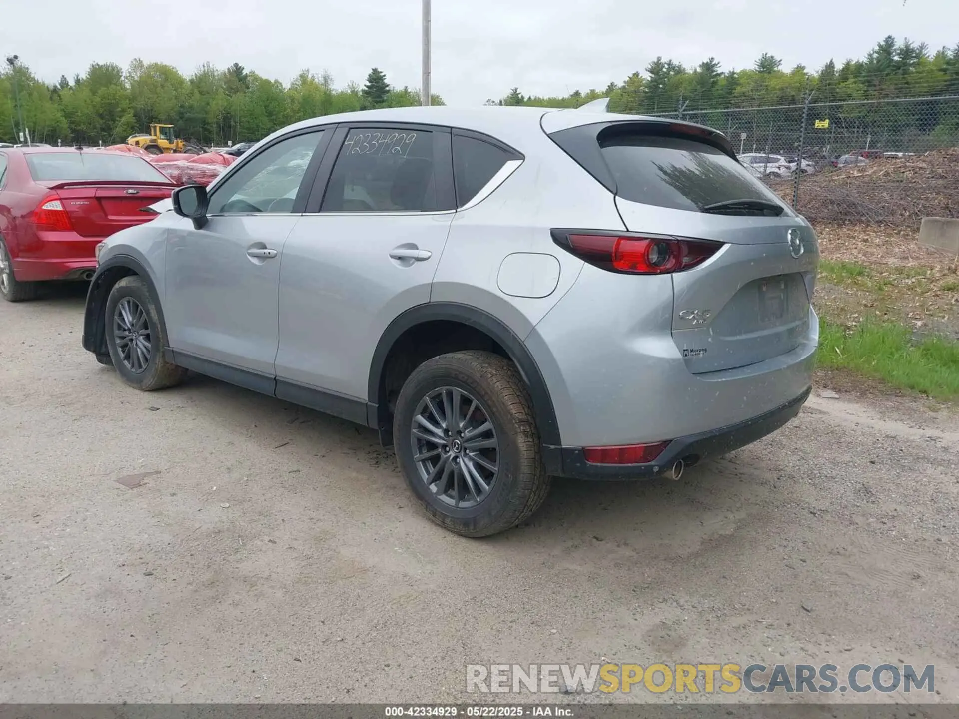 3 fotografías del automóvil dañado JM3KFBCM3M1314881 MAZDA CX-5 2021