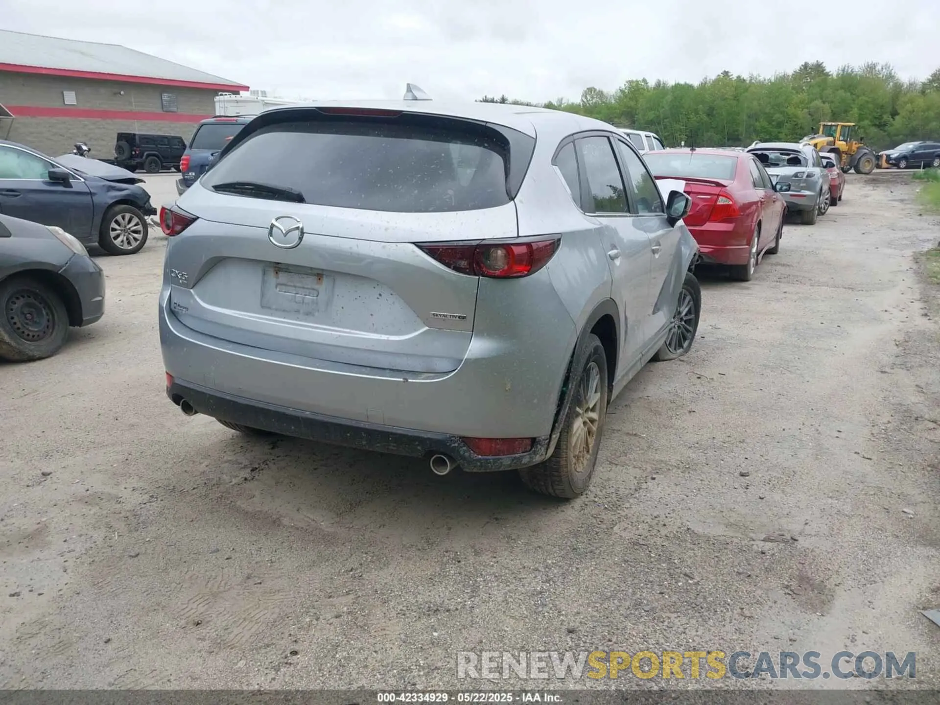 4 fotografías del automóvil dañado JM3KFBCM3M1314881 MAZDA CX-5 2021