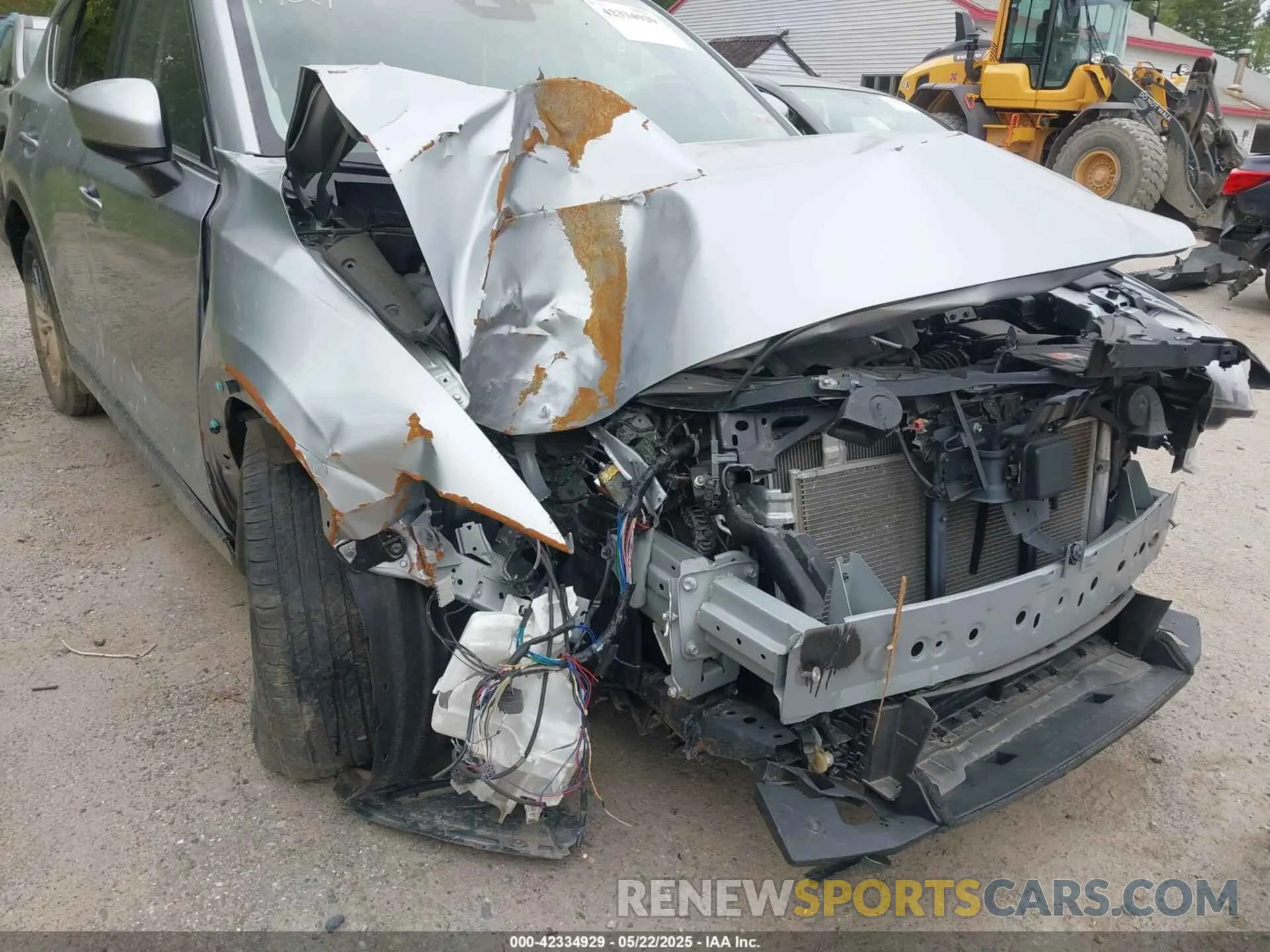 6 fotografías del automóvil dañado JM3KFBCM3M1314881 MAZDA CX-5 2021
