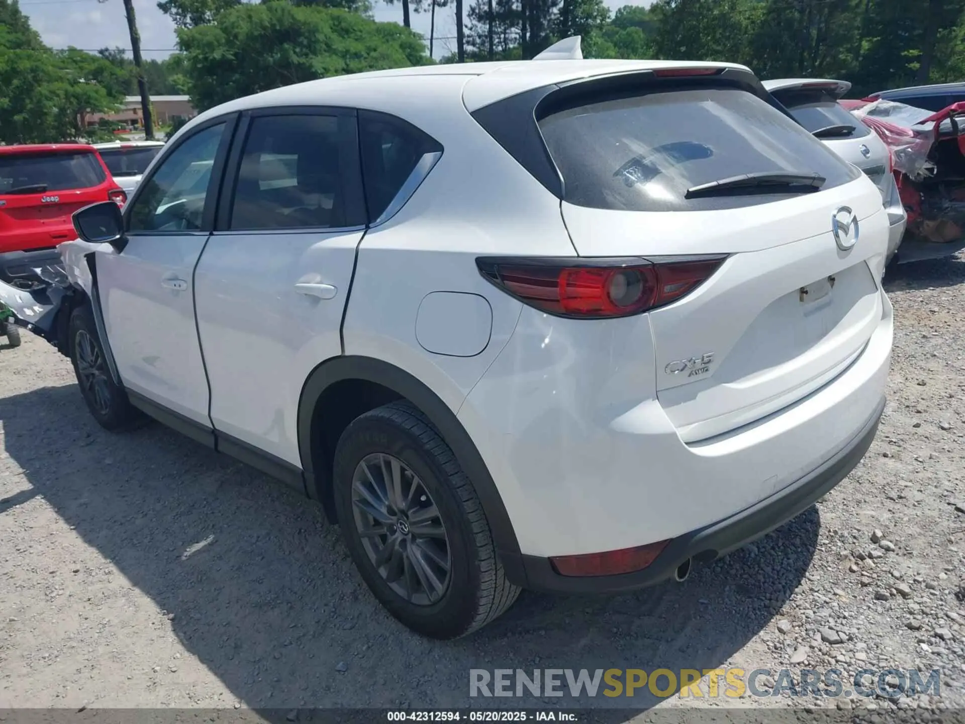 3 fotografías del automóvil dañado JM3KFBCM3M1363742 MAZDA CX-5 2021