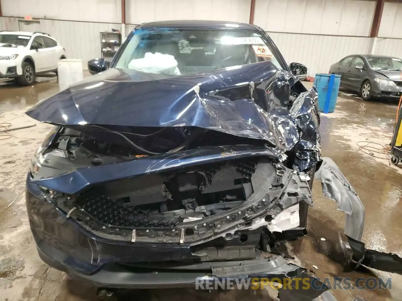 5 fotografías del automóvil dañado JM3KFBCM3M1389354 MAZDA CX-5 2021