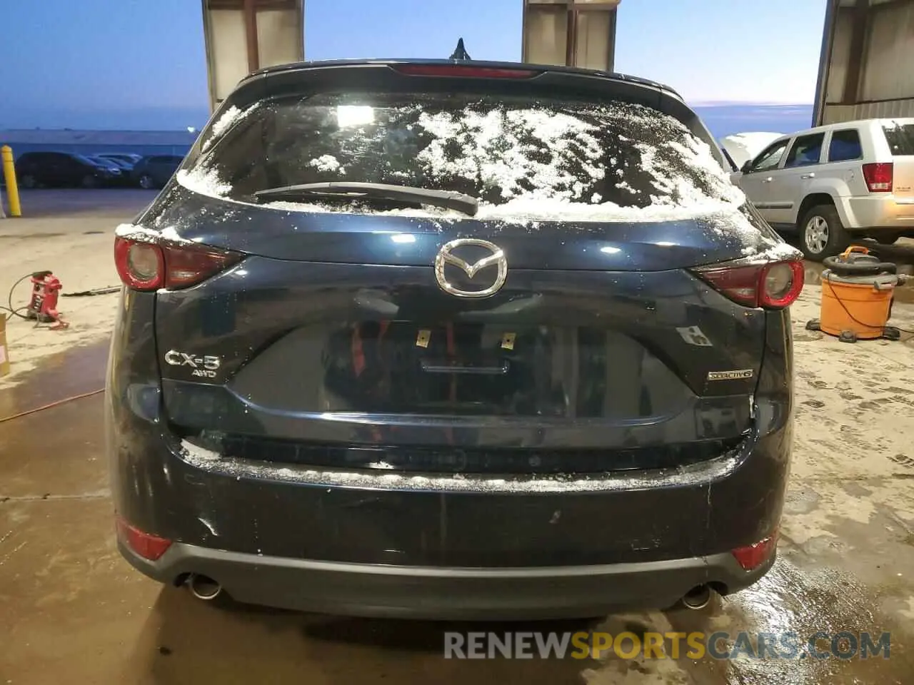 6 fotografías del automóvil dañado JM3KFBCM3M1389354 MAZDA CX-5 2021