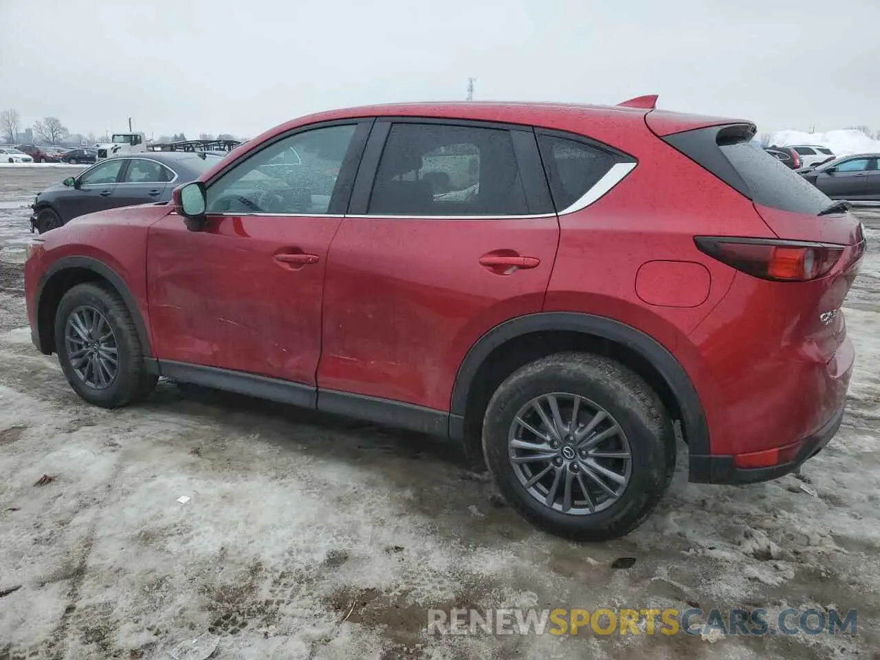 2 fotografías del automóvil dañado JM3KFBCM4M0116543 MAZDA CX-5 2021