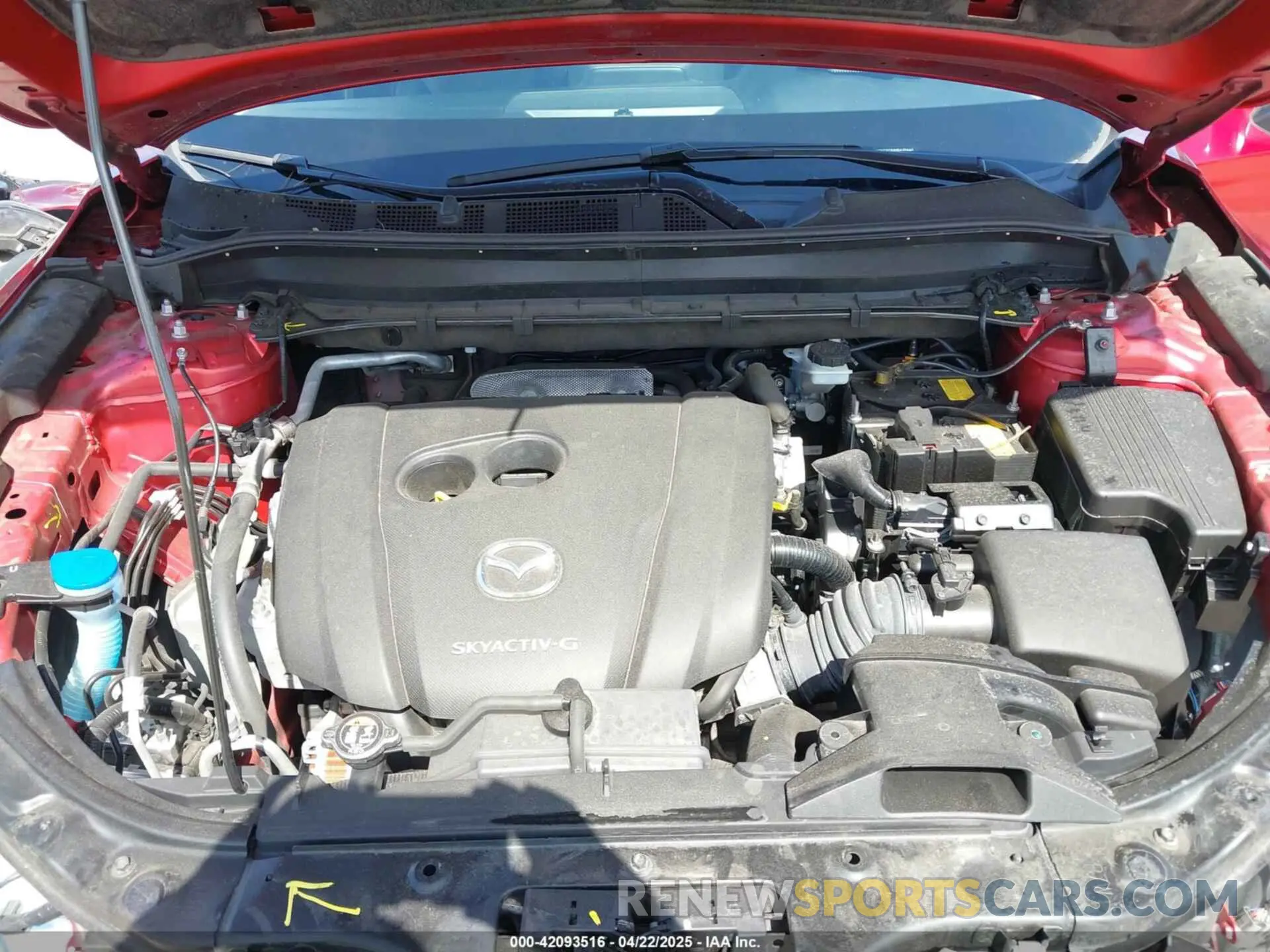10 fotografías del automóvil dañado JM3KFBCM4M0449664 MAZDA CX-5 2021