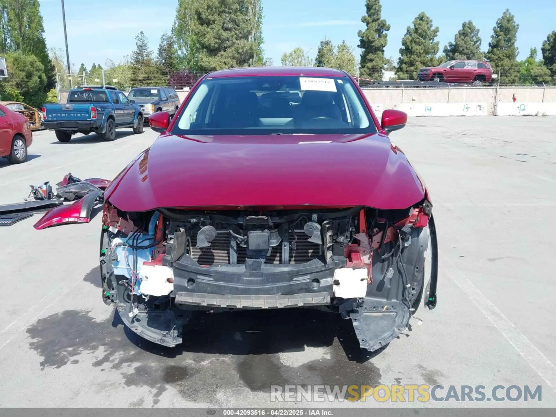 12 fotografías del automóvil dañado JM3KFBCM4M0449664 MAZDA CX-5 2021