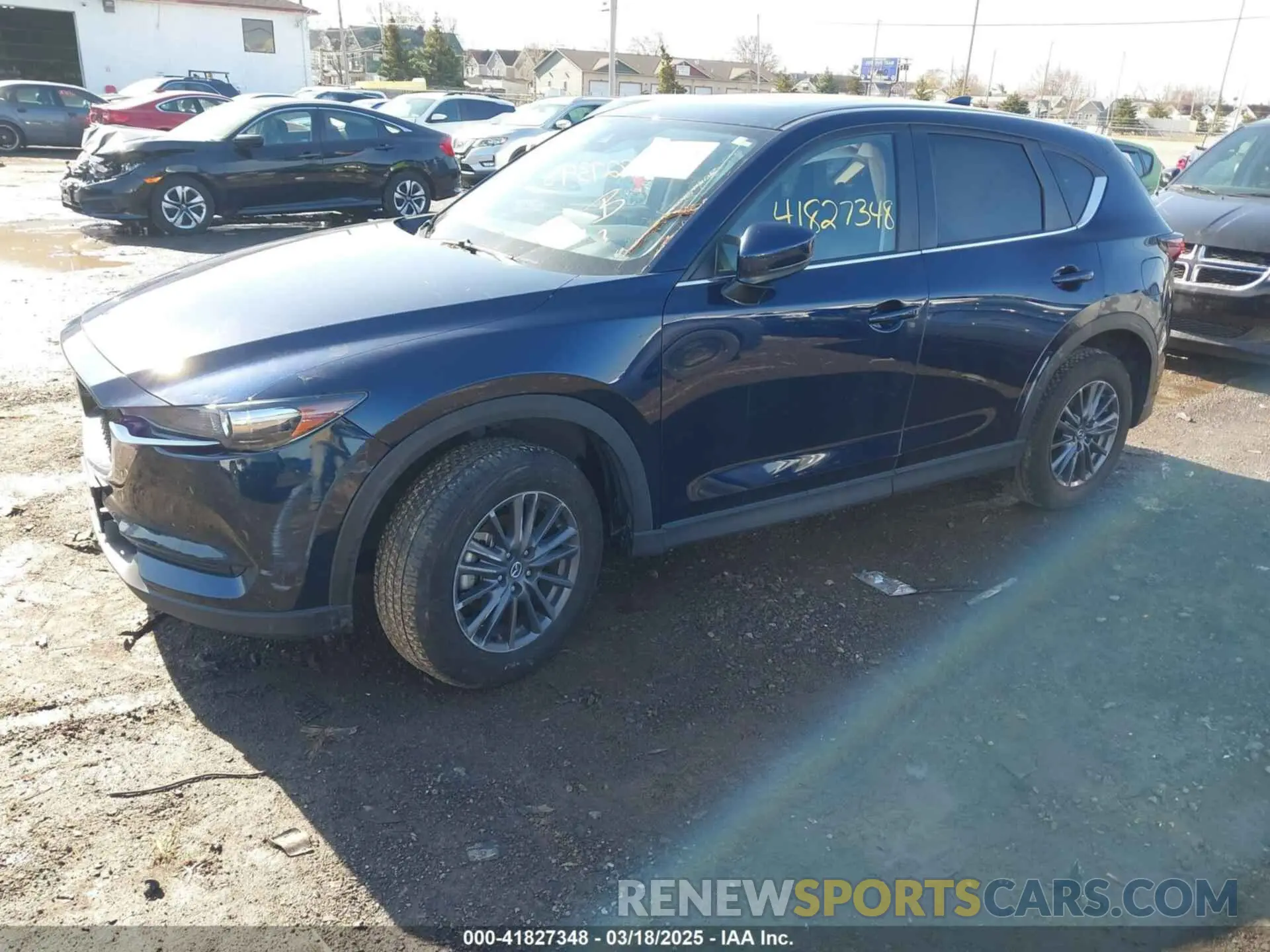 2 fotografías del automóvil dañado JM3KFBCM4M0482146 MAZDA CX-5 2021