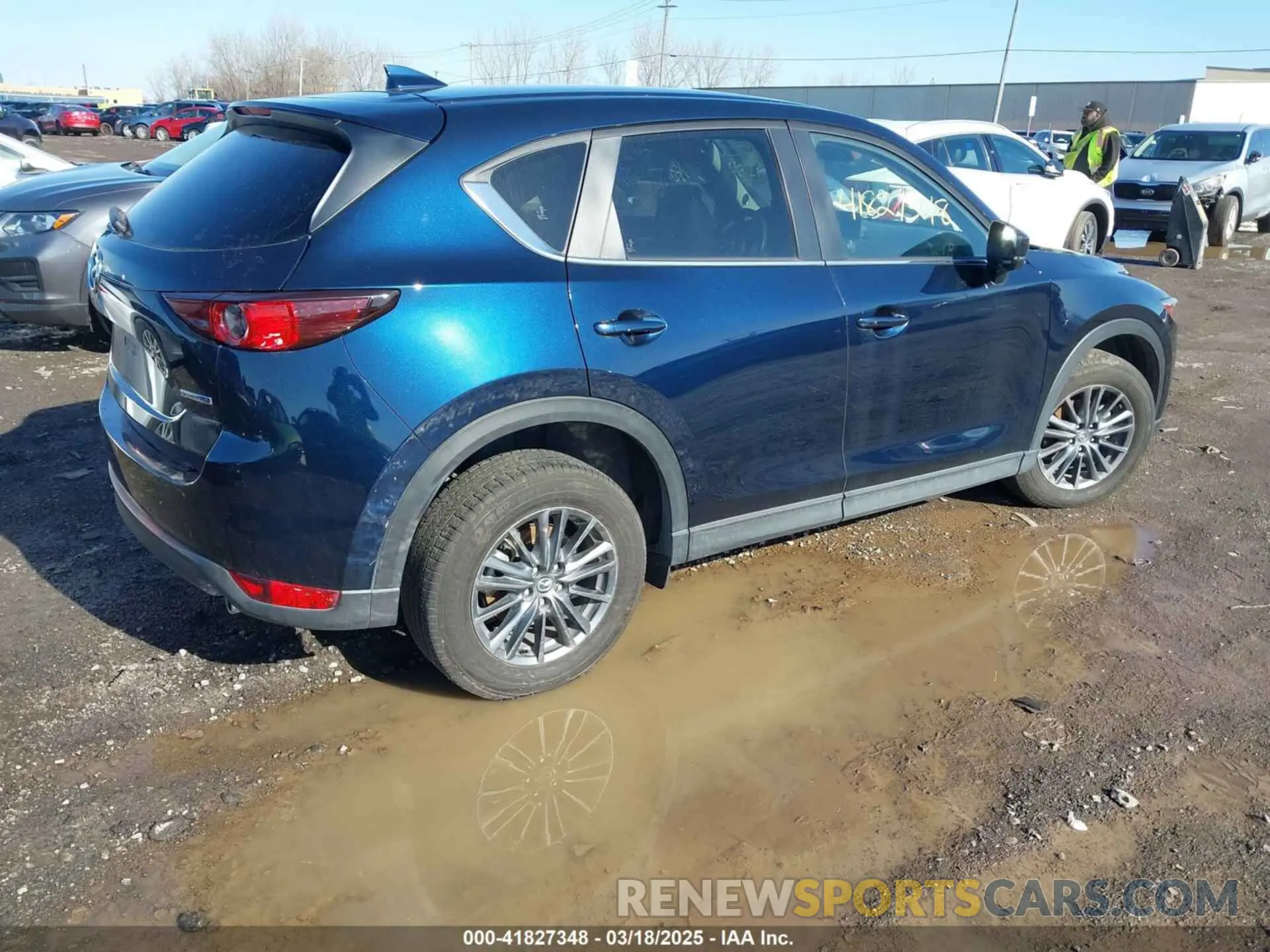 4 fotografías del automóvil dañado JM3KFBCM4M0482146 MAZDA CX-5 2021