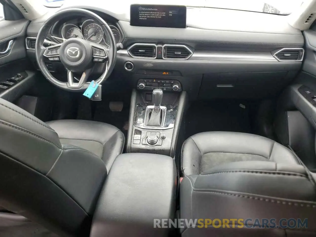 8 fotografías del automóvil dañado JM3KFBCM4M0485936 MAZDA CX-5 2021