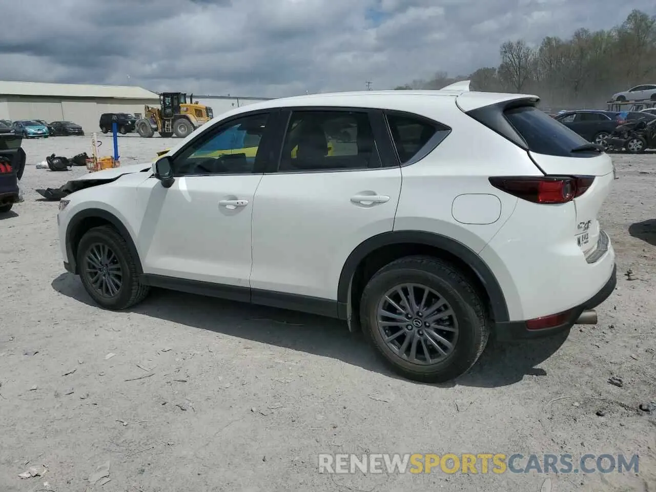 2 fotografías del automóvil dañado JM3KFBCM4M0486469 MAZDA CX-5 2021