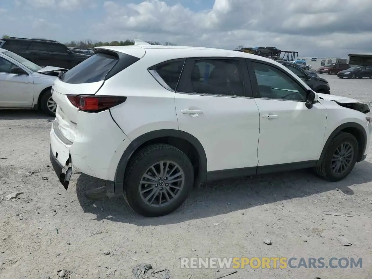 3 fotografías del automóvil dañado JM3KFBCM4M0486469 MAZDA CX-5 2021