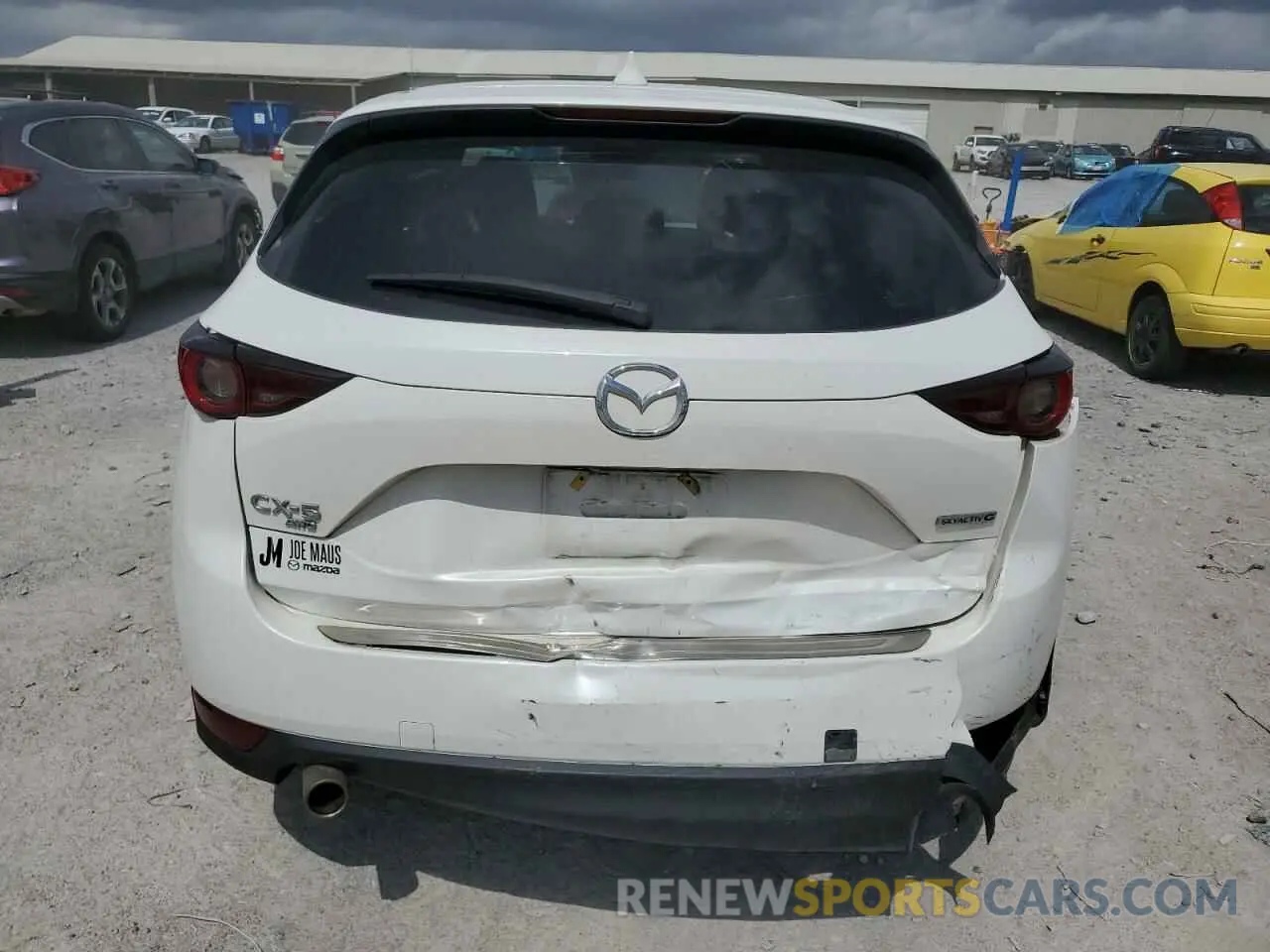 6 fotografías del automóvil dañado JM3KFBCM4M0486469 MAZDA CX-5 2021