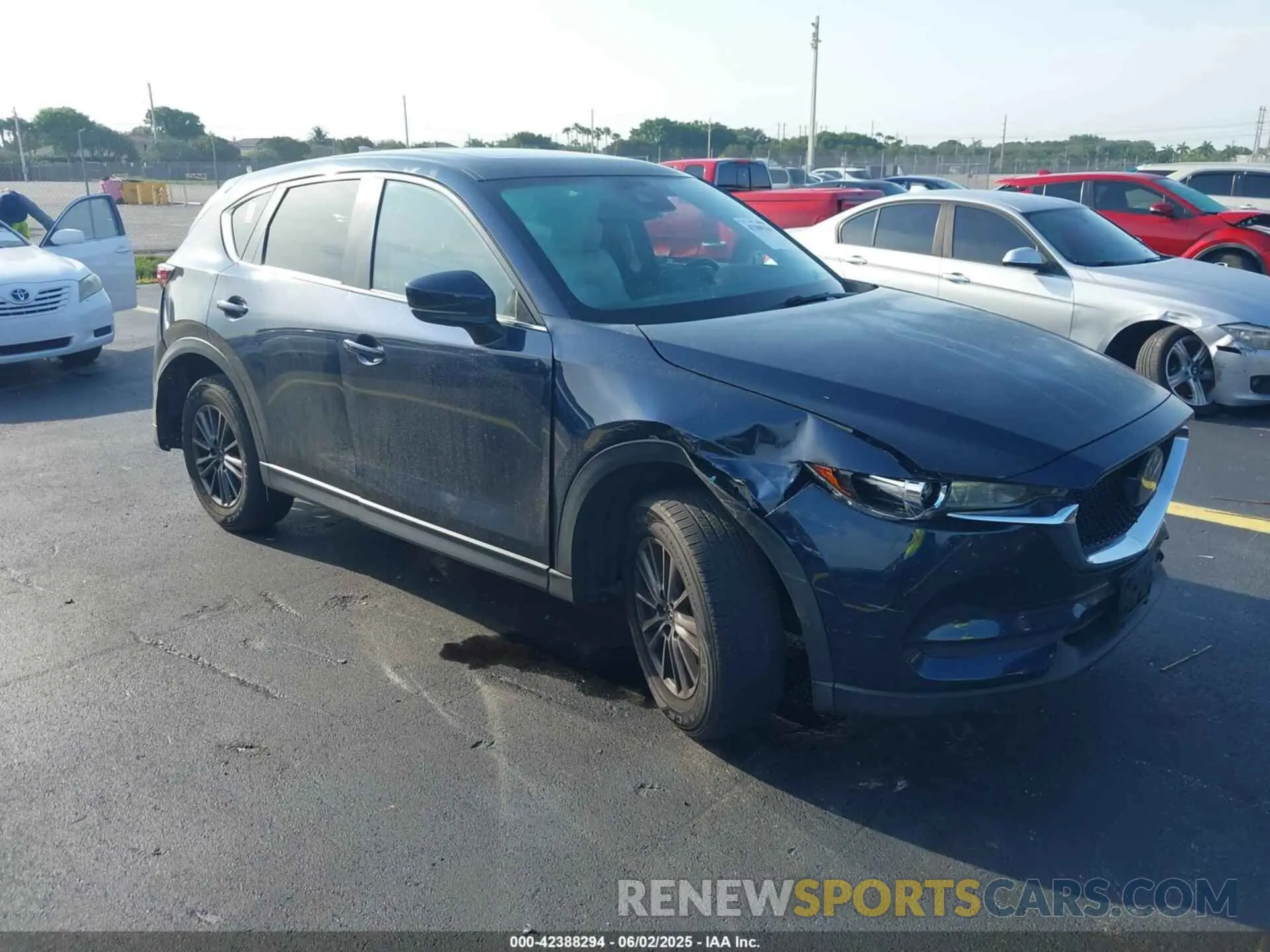 1 fotografías del automóvil dañado JM3KFBCM4M1386043 MAZDA CX-5 2021