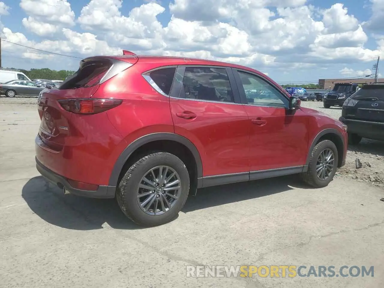 3 fotografías del automóvil dañado JM3KFBCM4M1488796 MAZDA CX-5 2021