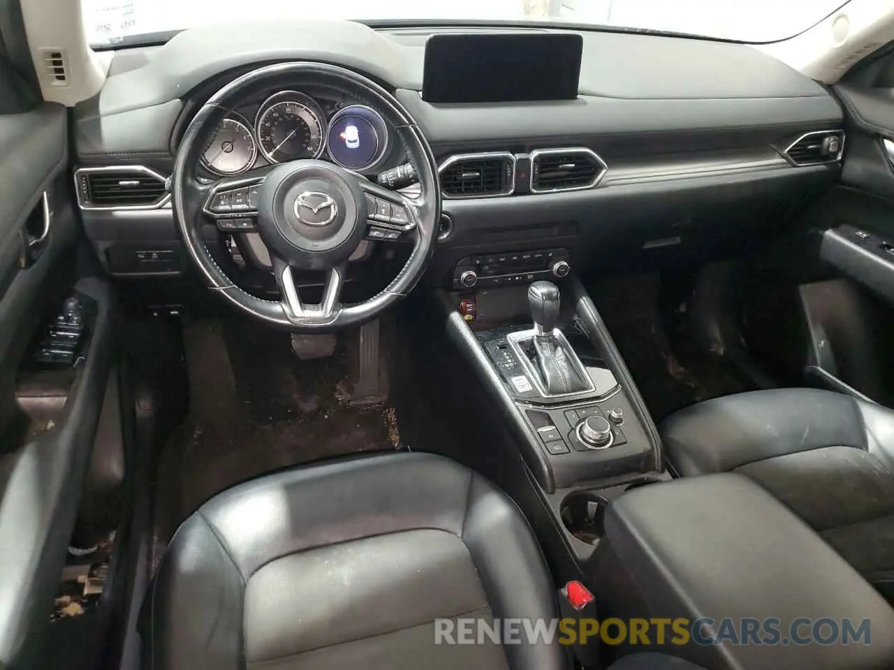8 fotografías del automóvil dañado JM3KFBCM5M0343577 MAZDA CX-5 2021