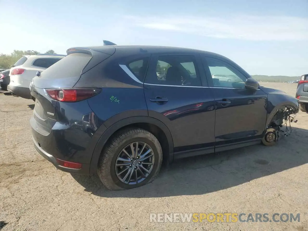 3 fotografías del automóvil dañado JM3KFBCM5M0410663 MAZDA CX-5 2021