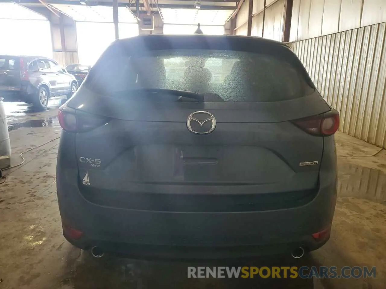 6 fotografías del automóvil dañado JM3KFBCM5M0481314 MAZDA CX-5 2021