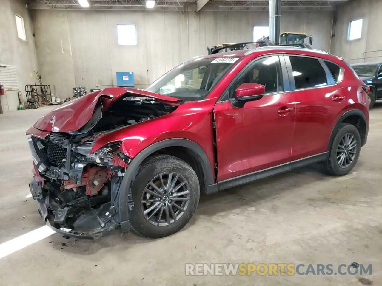 1 fotografías del automóvil dañado JM3KFBCM5M0481989 MAZDA CX-5 2021