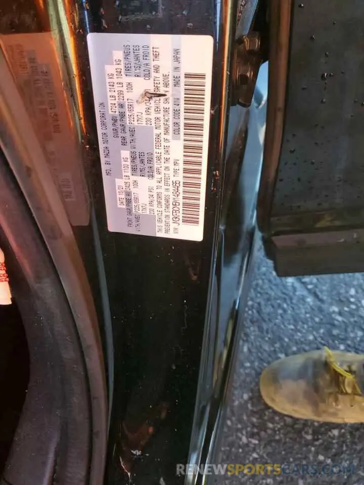 13 fotografías del automóvil dañado JM3KFBCM5M1484465 MAZDA CX-5 2021