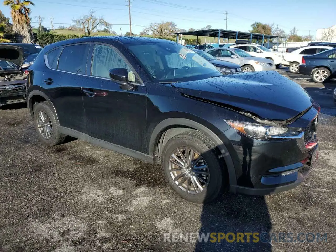 4 fotografías del automóvil dañado JM3KFBCM5M1484465 MAZDA CX-5 2021
