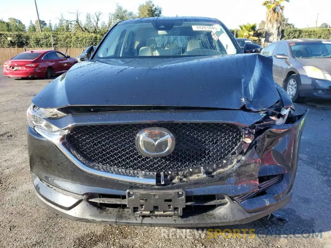 5 fotografías del automóvil dañado JM3KFBCM5M1484465 MAZDA CX-5 2021