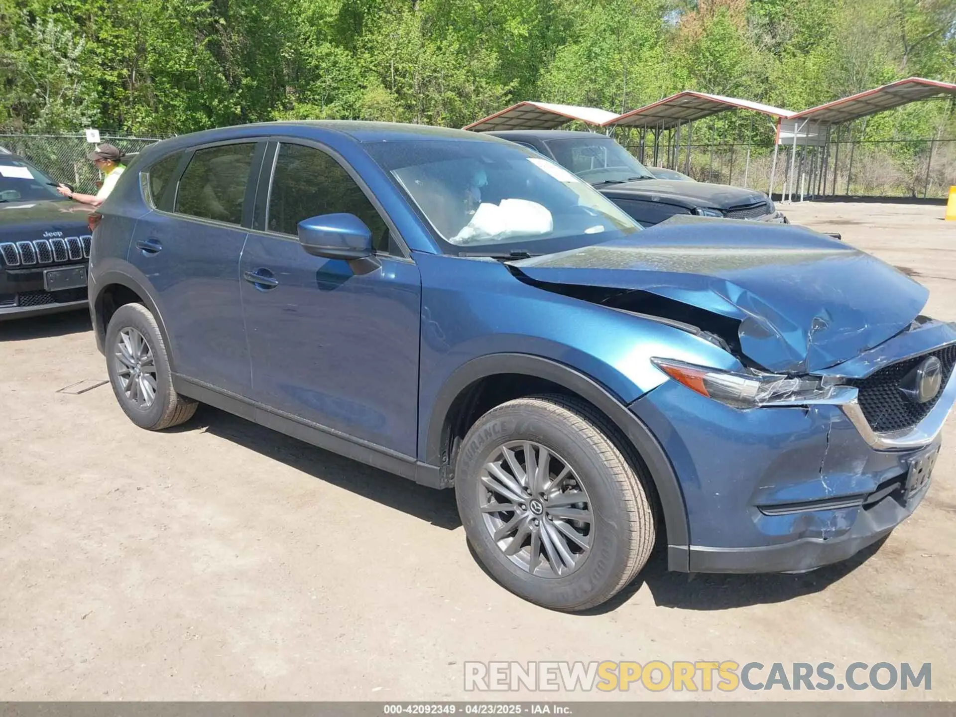 1 fotografías del automóvil dañado JM3KFBCM6M0448211 MAZDA CX-5 2021