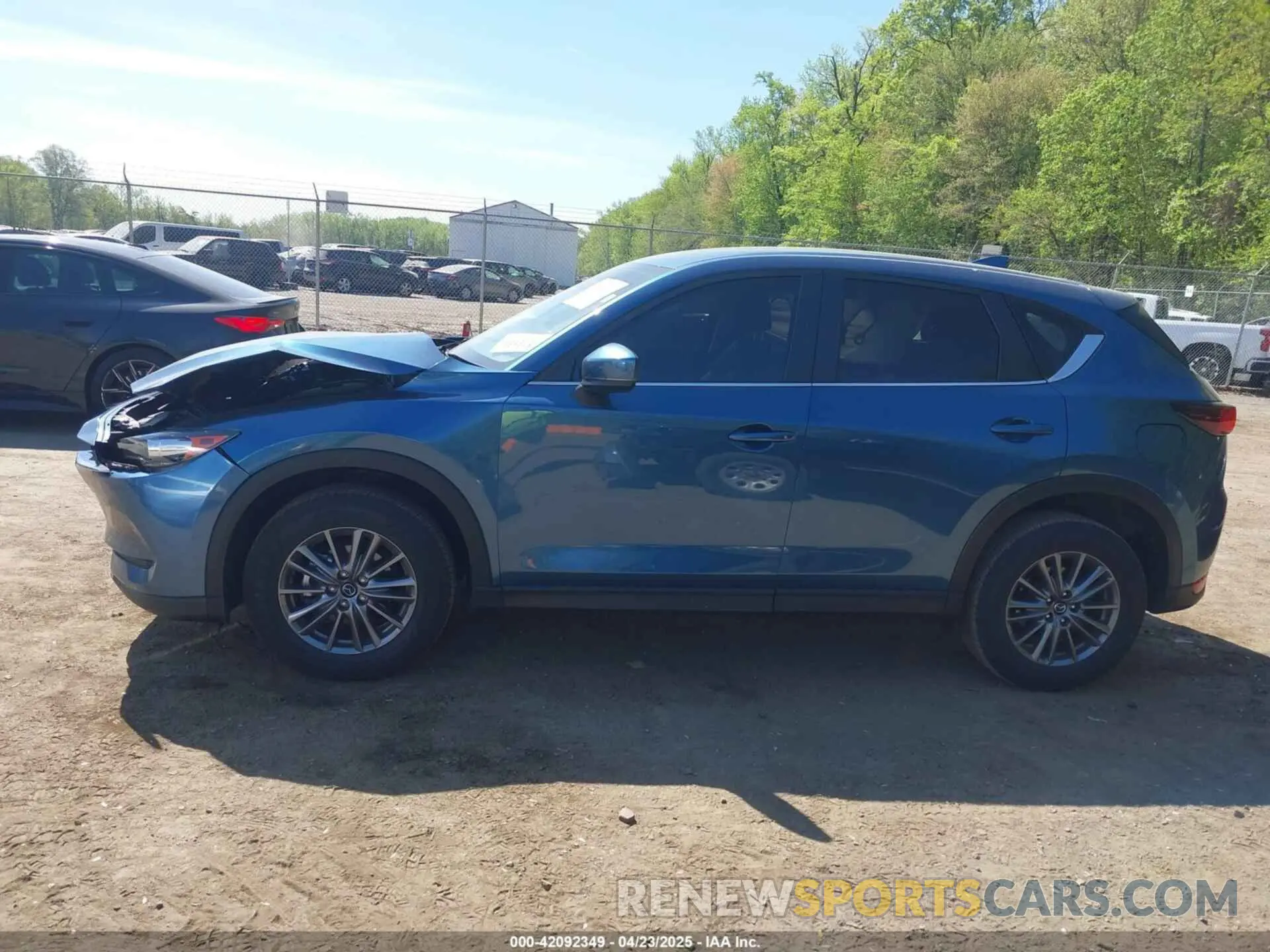 14 fotografías del automóvil dañado JM3KFBCM6M0448211 MAZDA CX-5 2021