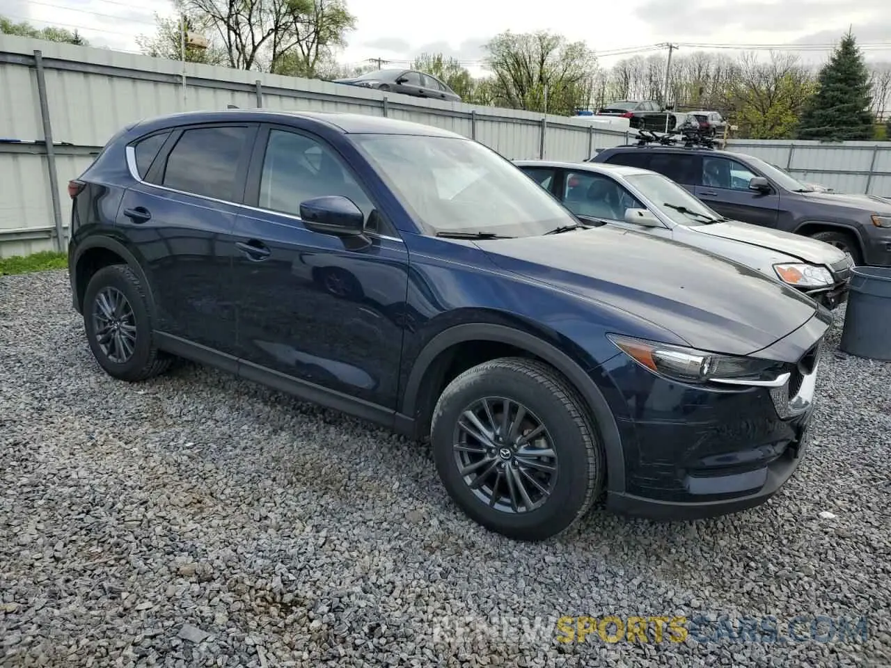 4 fotografías del automóvil dañado JM3KFBCM6M0471438 MAZDA CX-5 2021