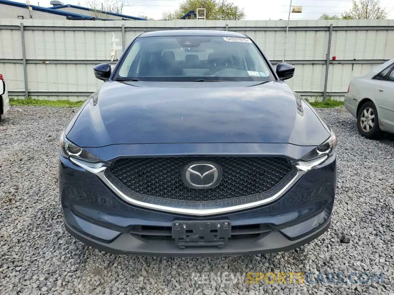 5 fotografías del automóvil dañado JM3KFBCM6M0471438 MAZDA CX-5 2021