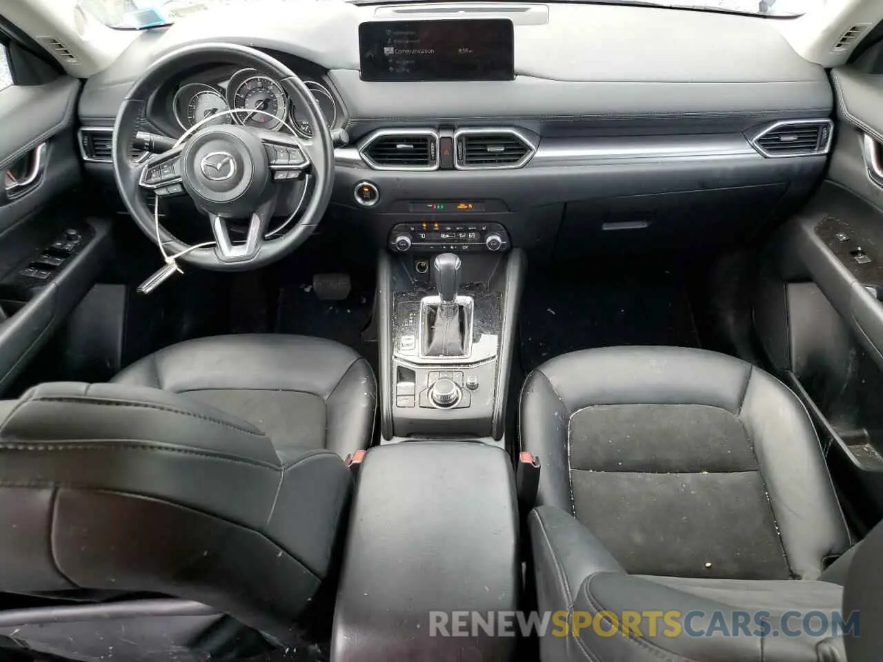 8 fotografías del automóvil dañado JM3KFBCM6M0471438 MAZDA CX-5 2021