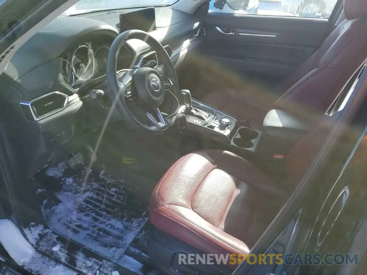 7 fotografías del automóvil dañado JM3KFBCM6M0501229 MAZDA CX-5 2021