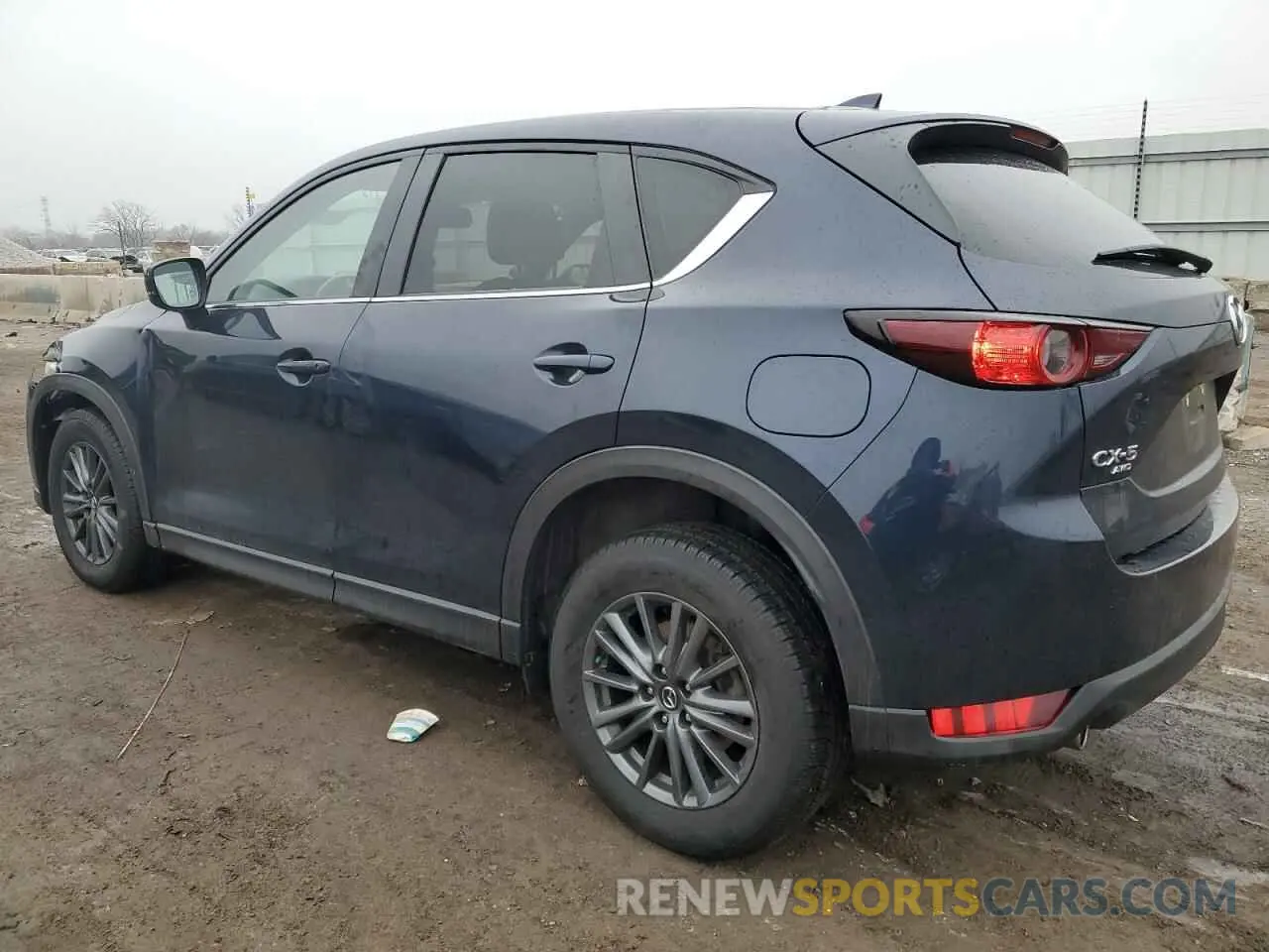 2 fotografías del automóvil dañado JM3KFBCM6M1325664 MAZDA CX-5 2021