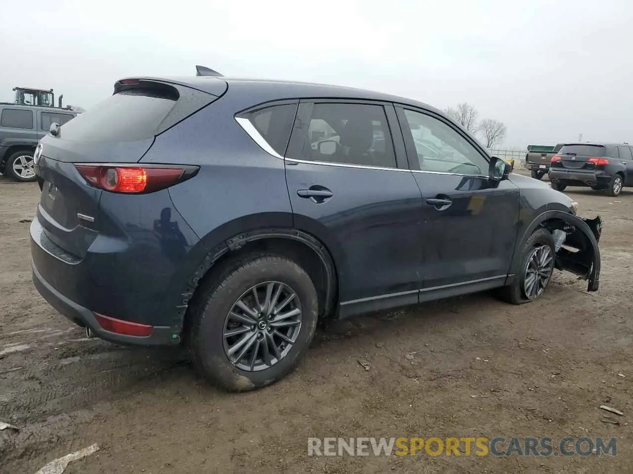 3 fotografías del automóvil dañado JM3KFBCM6M1325664 MAZDA CX-5 2021