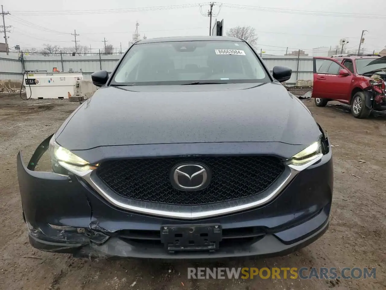 5 fotografías del automóvil dañado JM3KFBCM6M1325664 MAZDA CX-5 2021