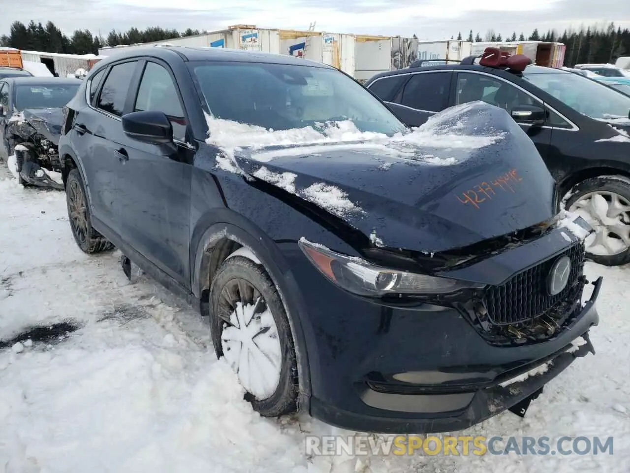 4 fotografías del automóvil dañado JM3KFBCM6M1409046 MAZDA CX-5 2021