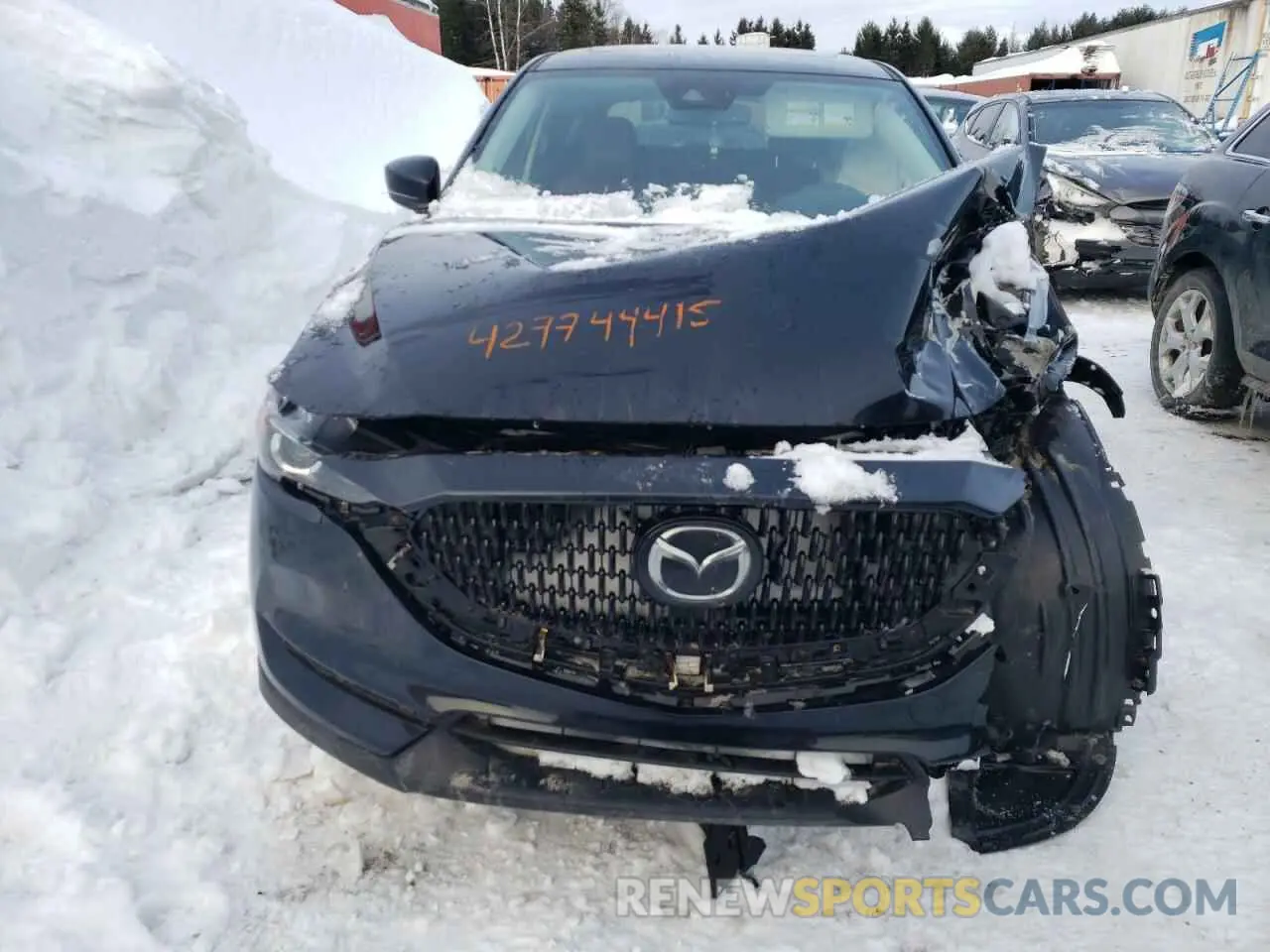 5 fotografías del automóvil dañado JM3KFBCM6M1409046 MAZDA CX-5 2021