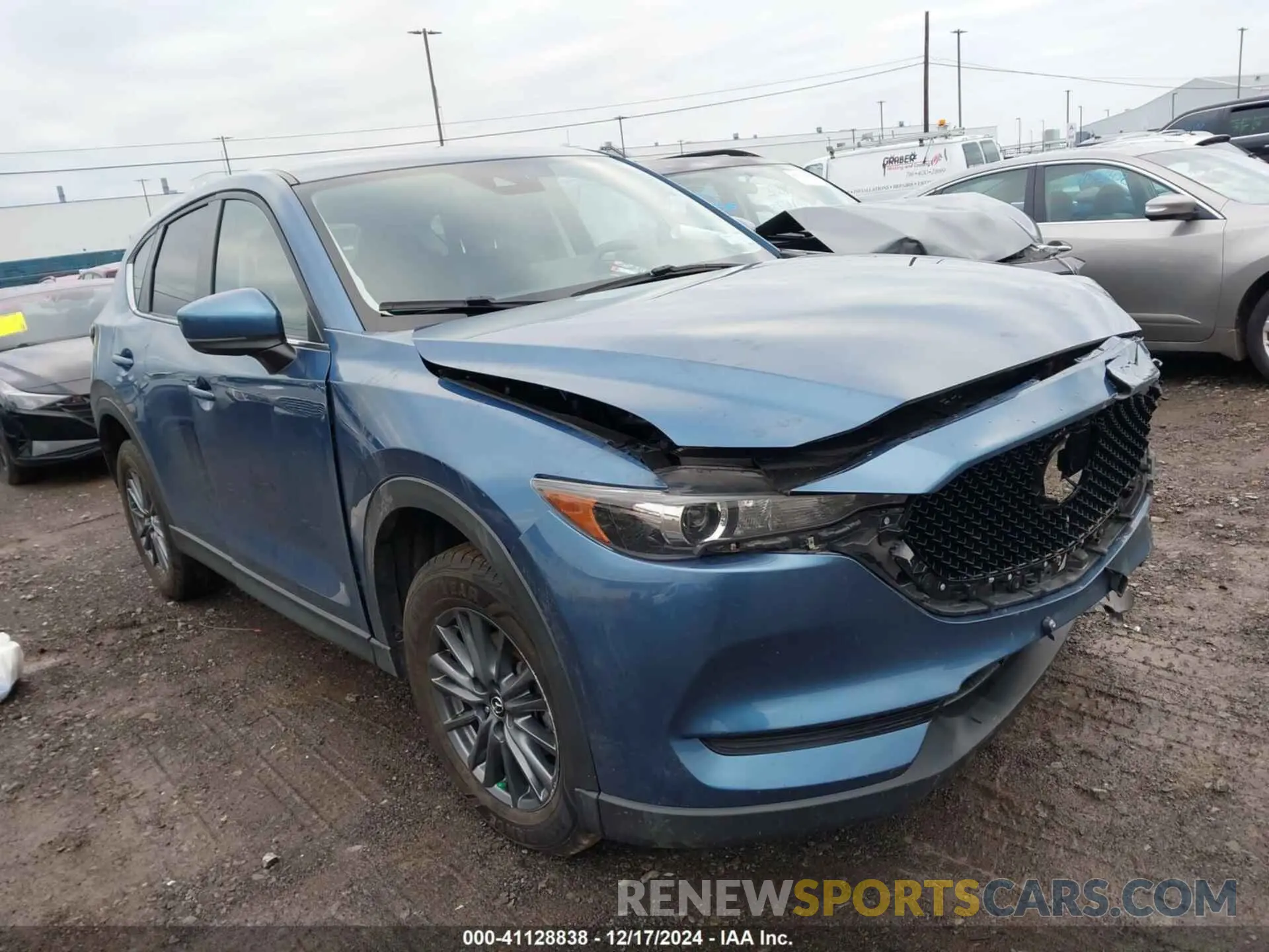 1 fotografías del automóvil dañado JM3KFBCM7M0369503 MAZDA CX-5 2021