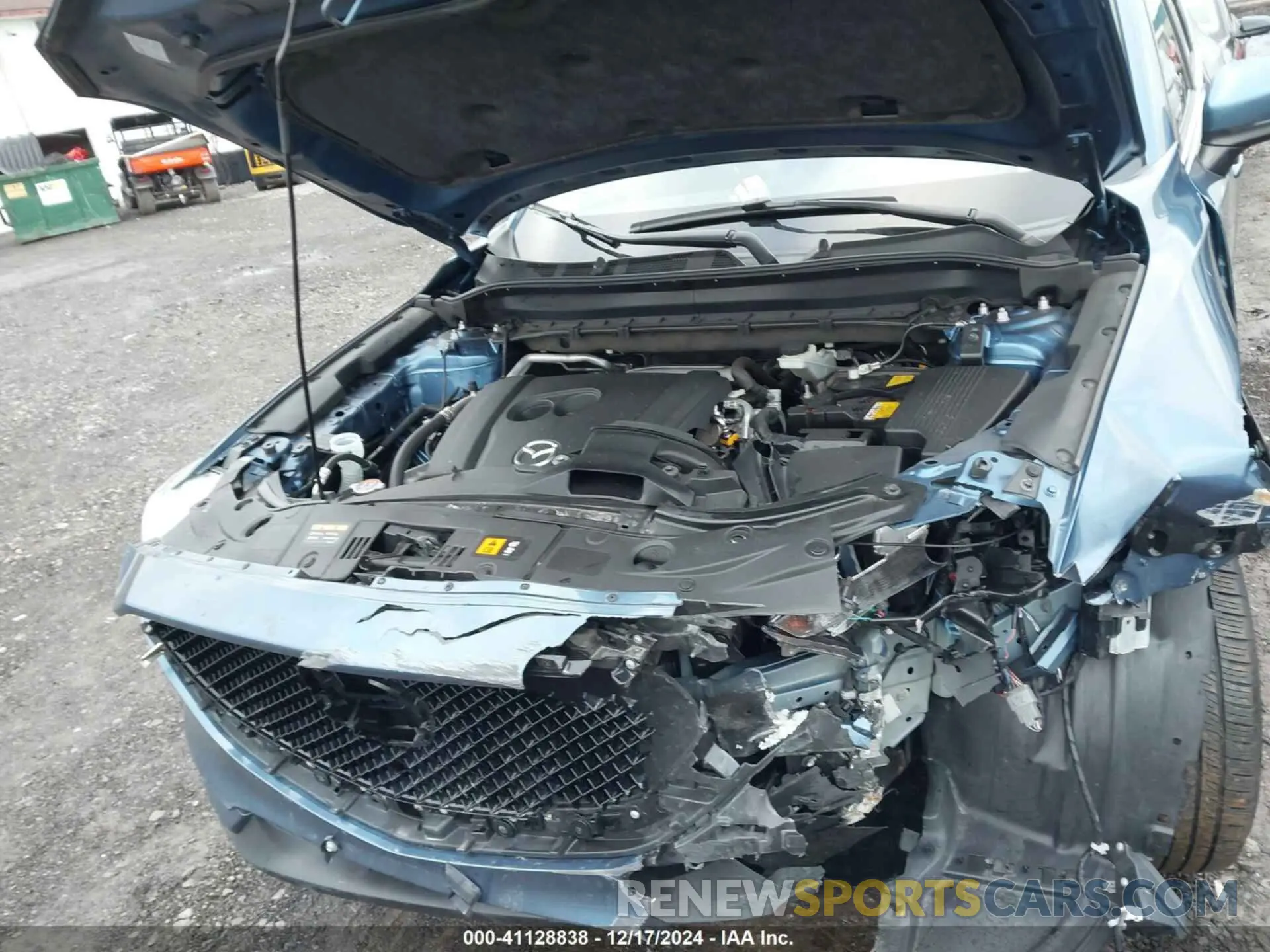 10 fotografías del automóvil dañado JM3KFBCM7M0369503 MAZDA CX-5 2021