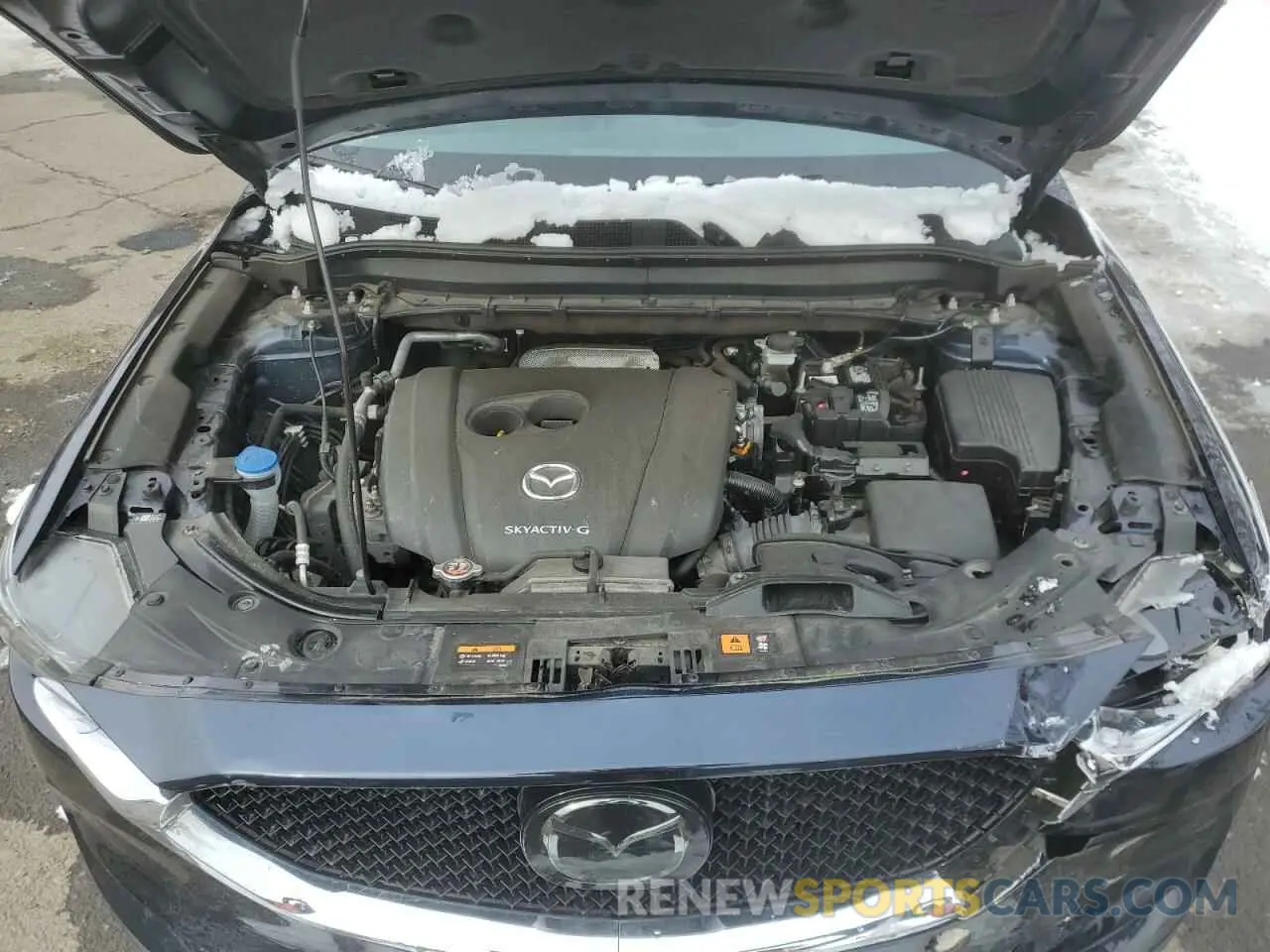 12 fotografías del automóvil dañado JM3KFBCM7M0411099 MAZDA CX-5 2021