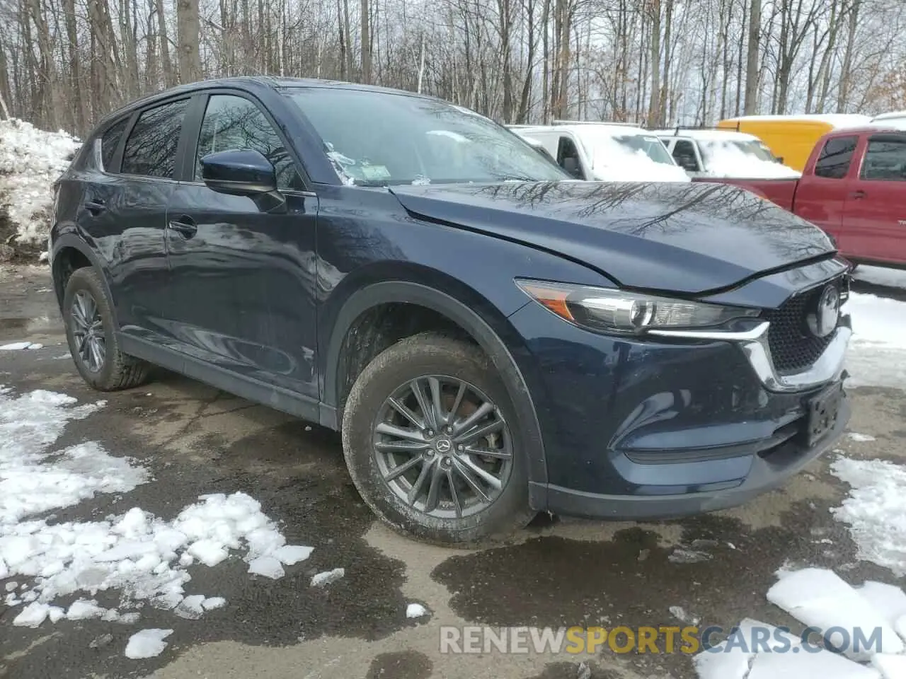 4 fotografías del automóvil dañado JM3KFBCM7M0411099 MAZDA CX-5 2021