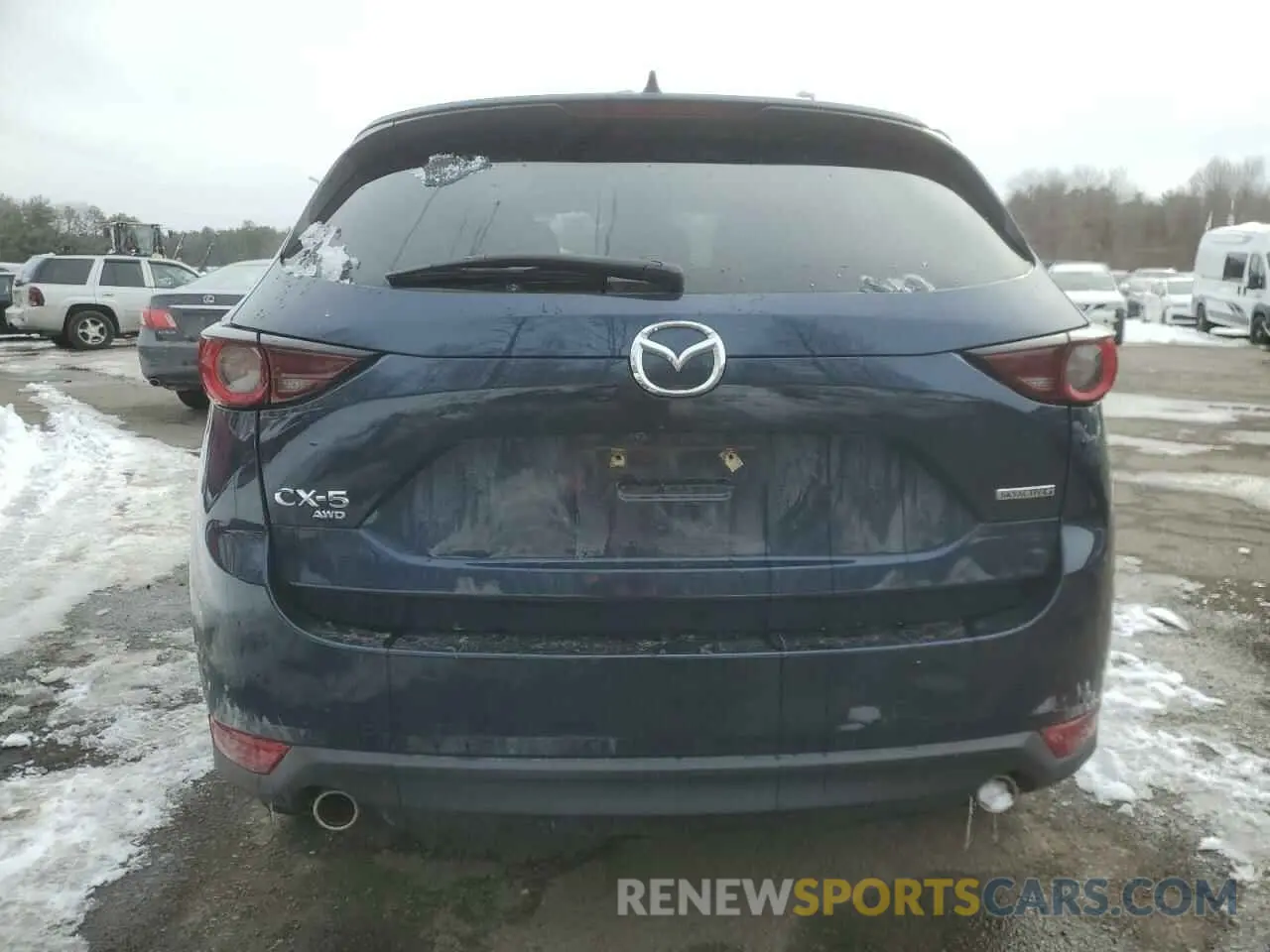 6 fotografías del automóvil dañado JM3KFBCM7M0411099 MAZDA CX-5 2021