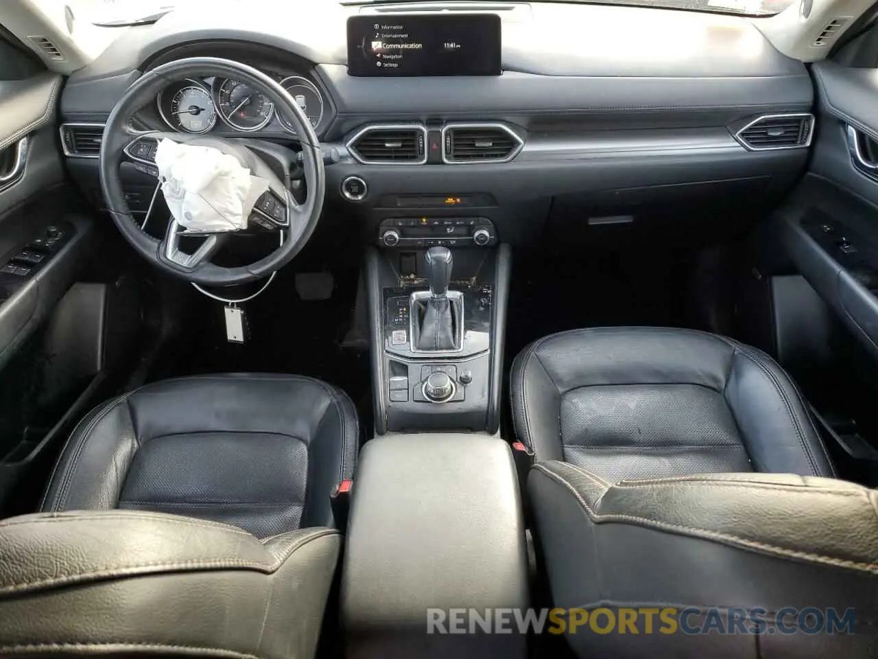 8 fotografías del automóvil dañado JM3KFBCM7M0411099 MAZDA CX-5 2021