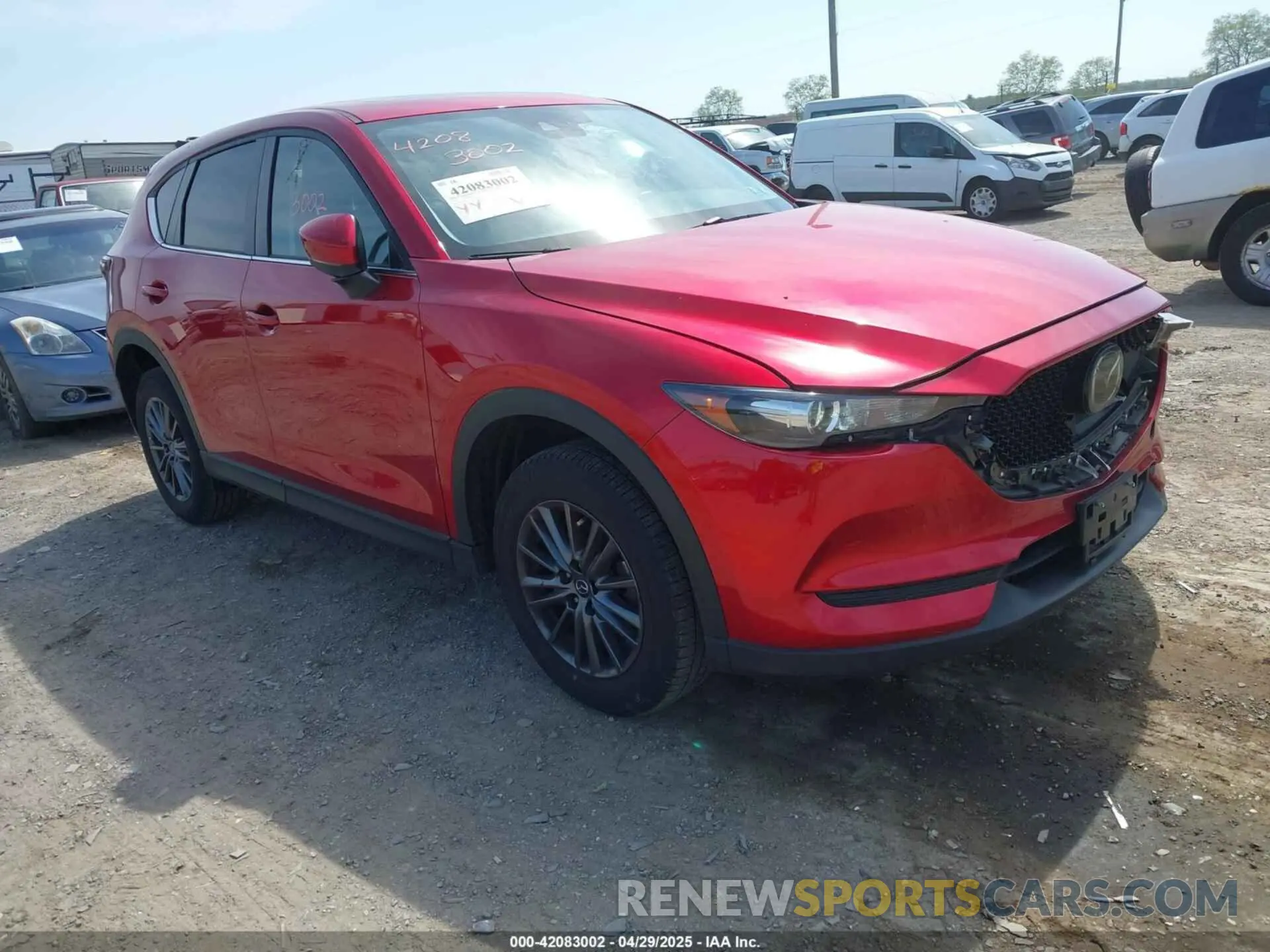 1 fotografías del automóvil dañado JM3KFBCM7M0438738 MAZDA CX-5 2021