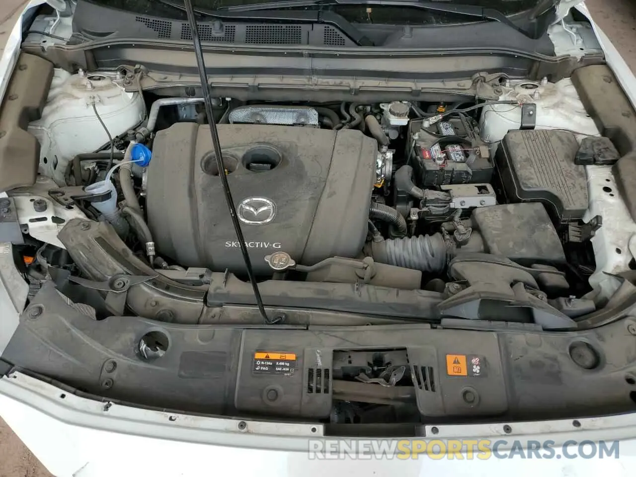 12 fotografías del automóvil dañado JM3KFBCM7M0445964 MAZDA CX-5 2021