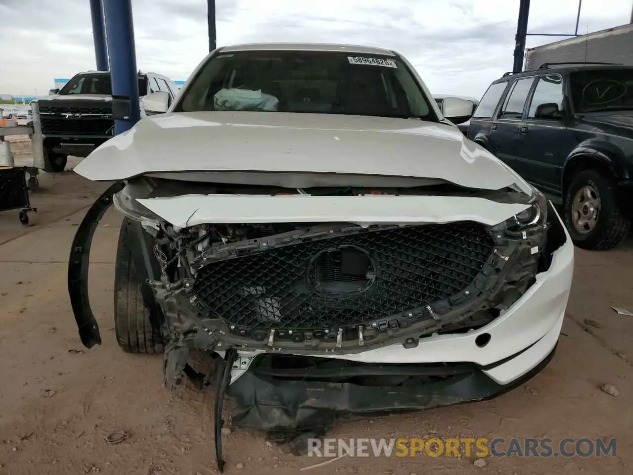 5 fotografías del automóvil dañado JM3KFBCM7M0445964 MAZDA CX-5 2021