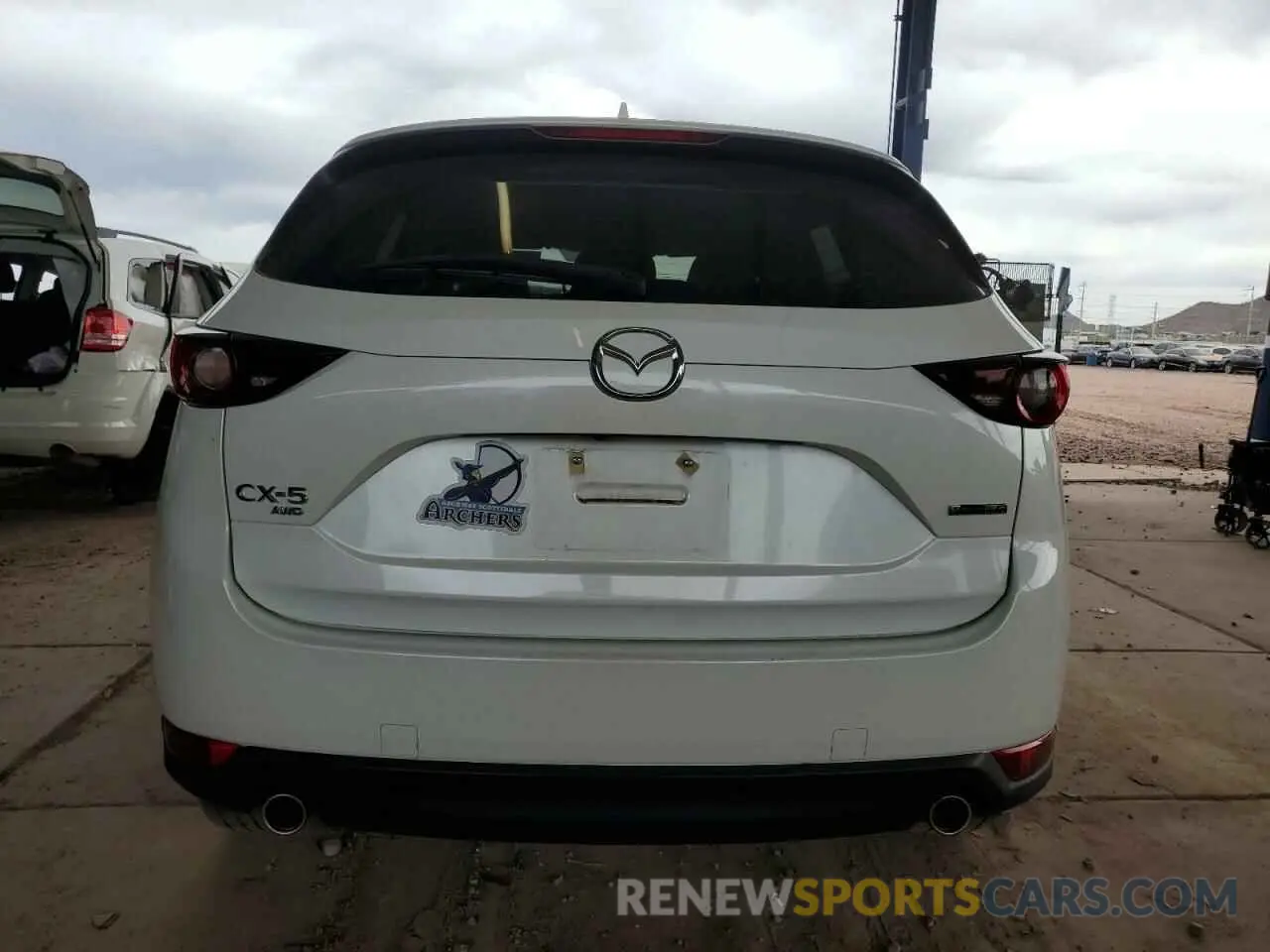 6 fotografías del automóvil dañado JM3KFBCM7M0445964 MAZDA CX-5 2021