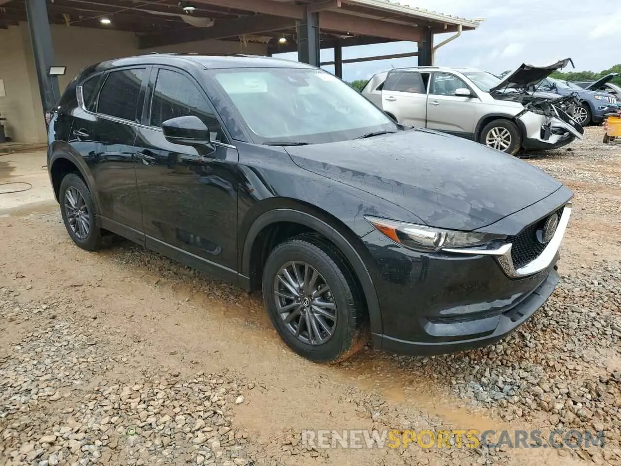 4 fotografías del automóvil dañado JM3KFBCM7M0486210 MAZDA CX-5 2021