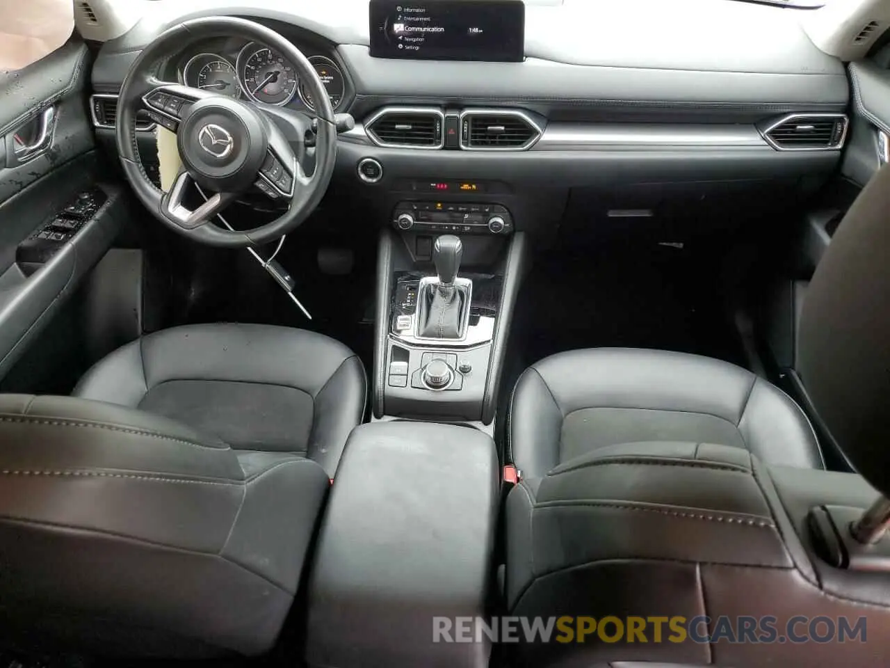 8 fotografías del automóvil dañado JM3KFBCM7M0486210 MAZDA CX-5 2021