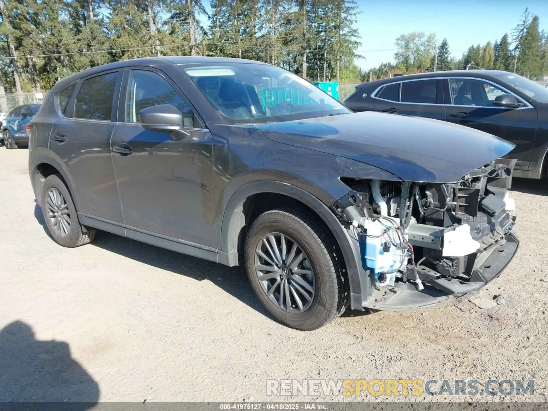 1 fotografías del automóvil dañado JM3KFBCM7M1370676 MAZDA CX-5 2021