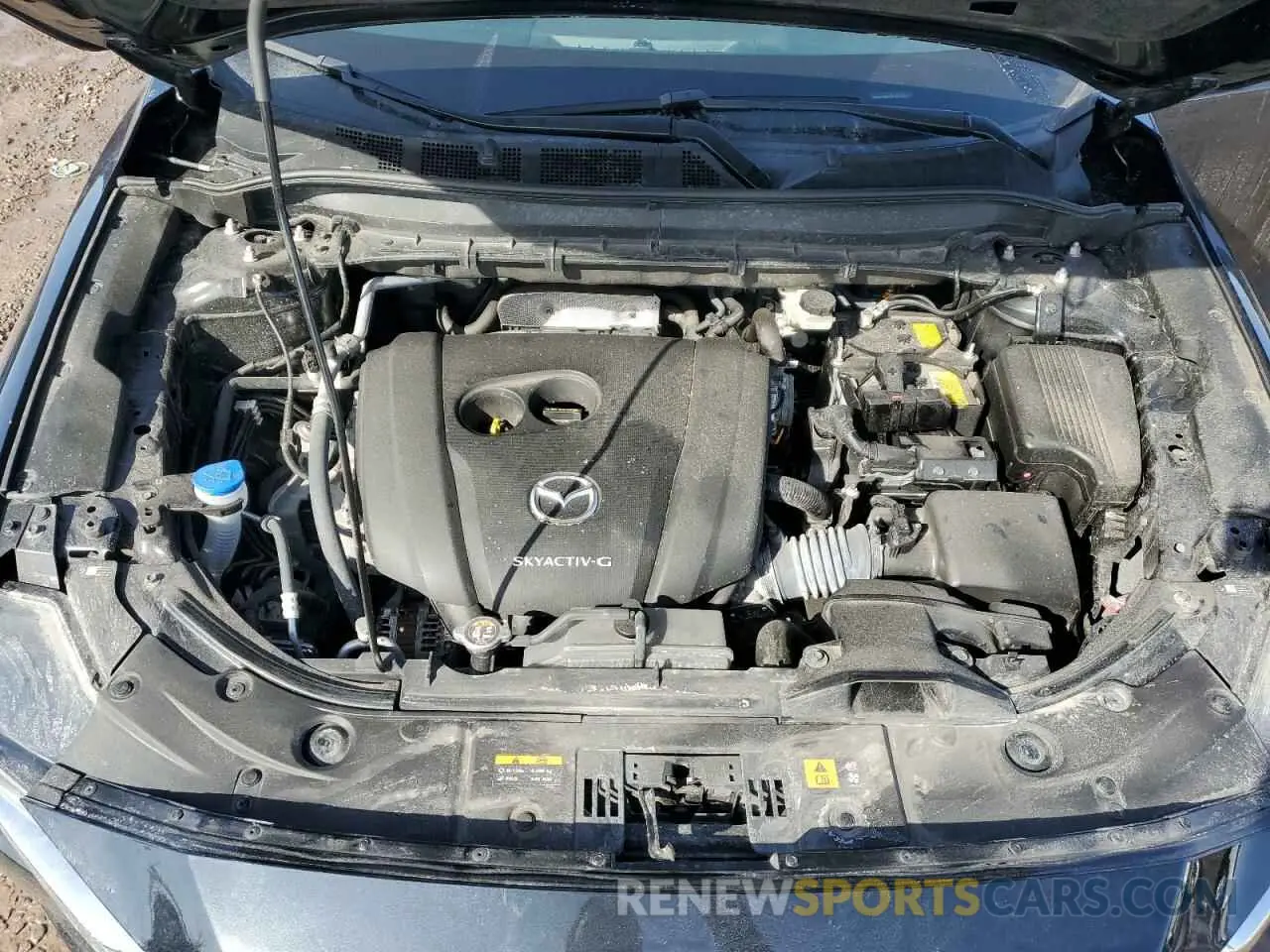12 fotografías del automóvil dañado JM3KFBCM7M1399661 MAZDA CX-5 2021