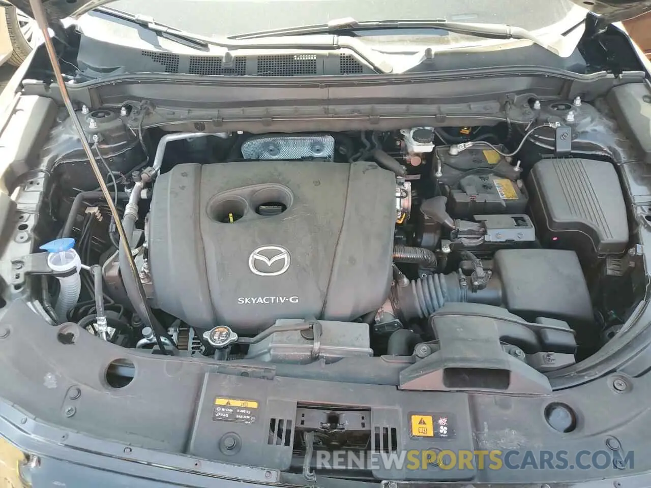 12 fotografías del automóvil dañado JM3KFBCM7M1485875 MAZDA CX-5 2021